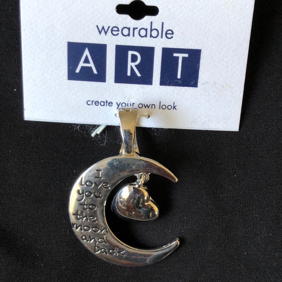 I Love You to the Moon & Back Necklace NWT - Picture 1 of 2